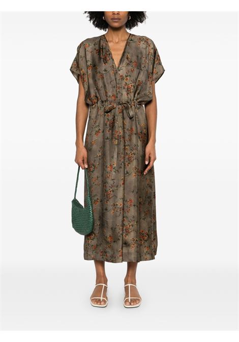 acres dress woman grey red UMA WANG | UP5026UW087